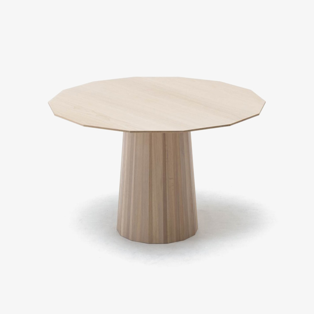 COLOUR WOOD DINING TABLE 120 PALE NATURAL