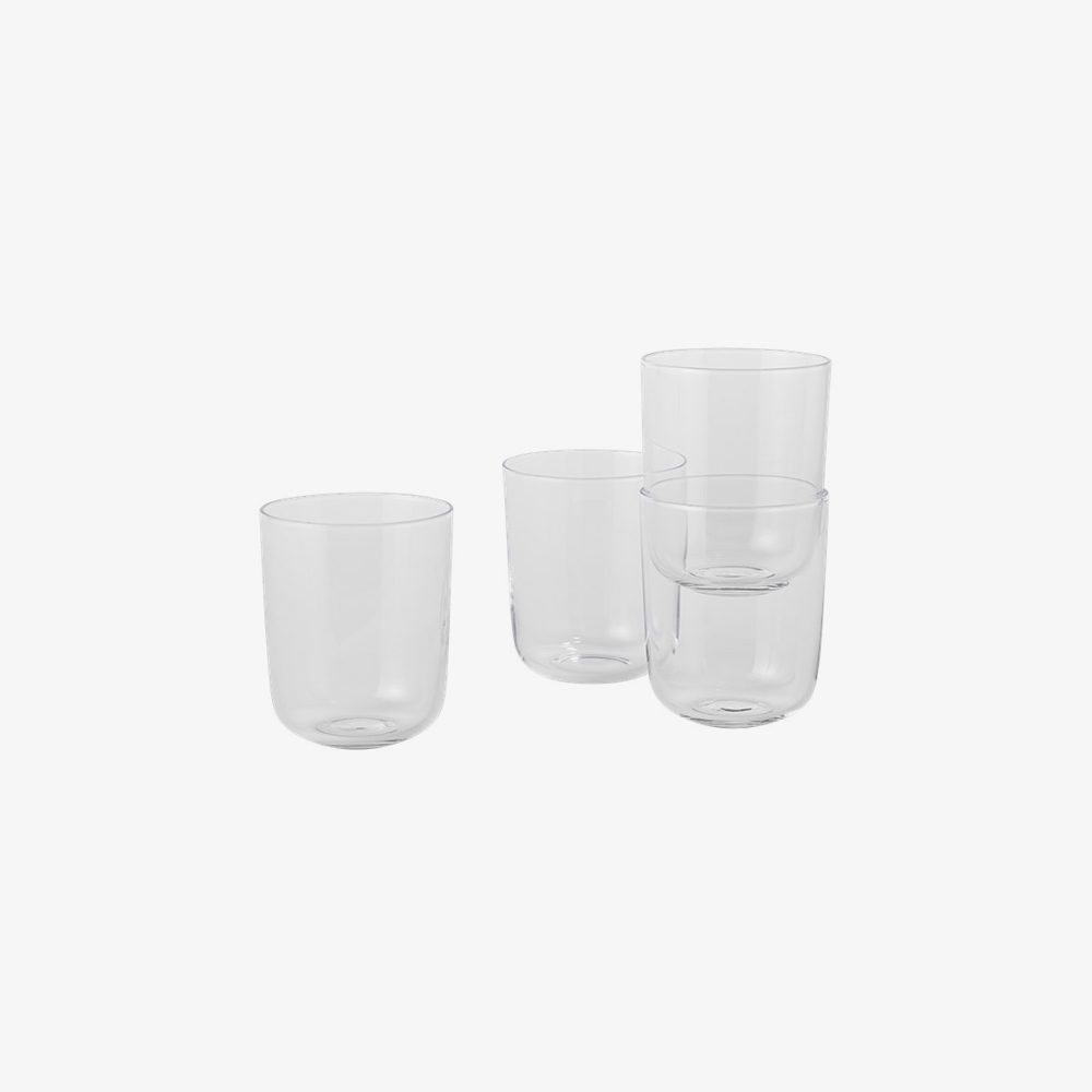 CORKY GLASSES TALL CLEAR (SET OF 4)