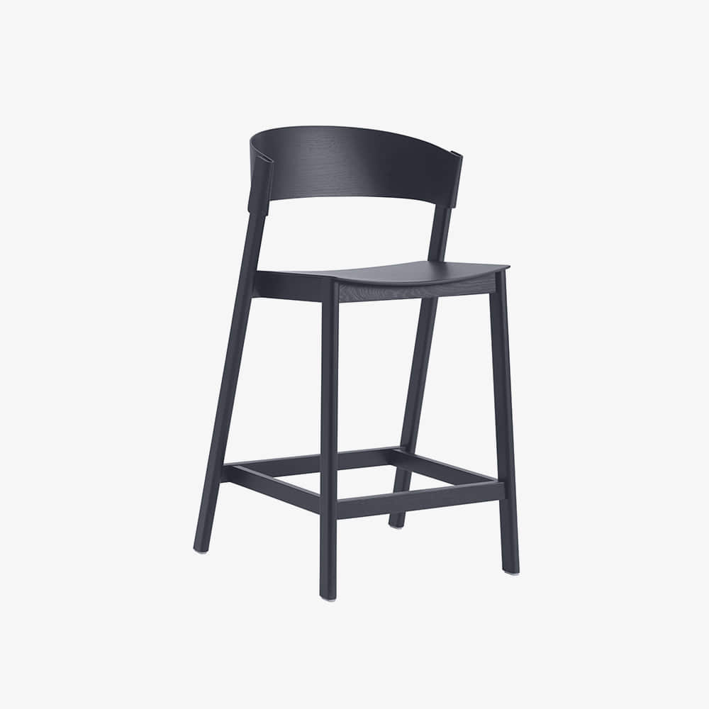 COVER COUNTER STOOL MIDNIGHT BLUE