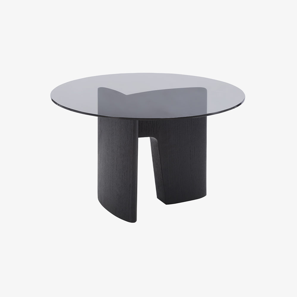 GLYPH SIDE TABLE OCCASIONAL BLACK