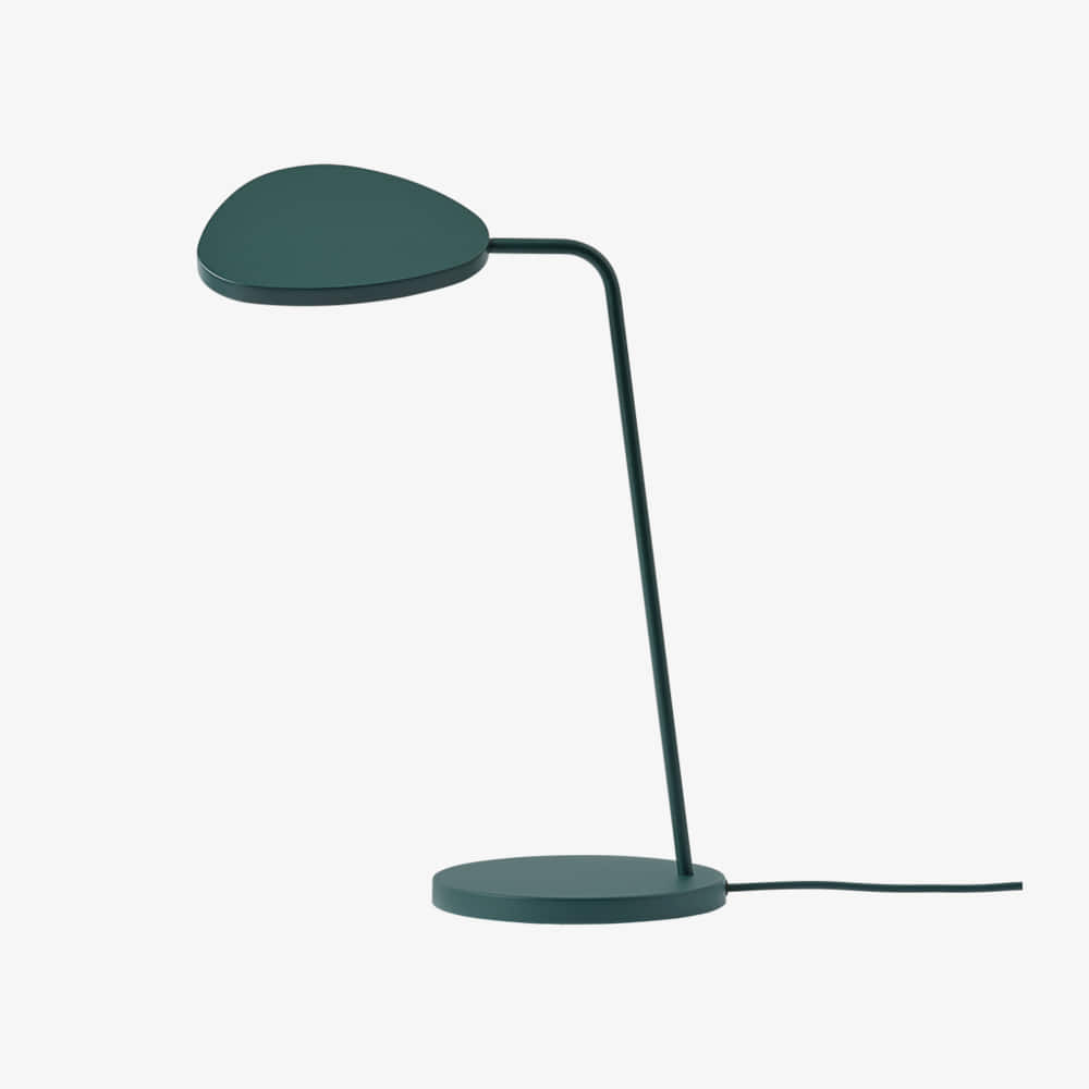 LEAF TABLE LAMP DARK GREEN