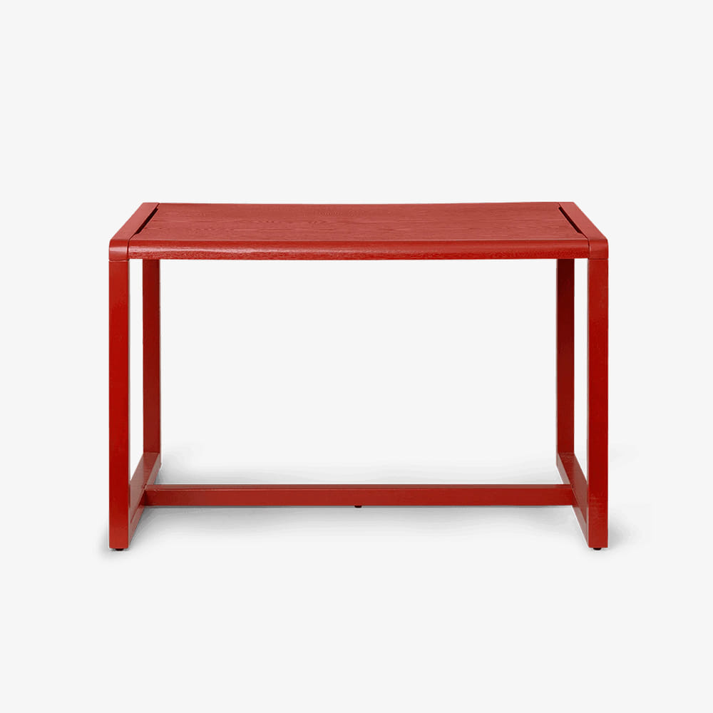 LITTLE ARCHITECT TABLE POPPY RED